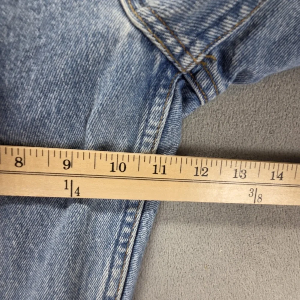 Vintage Levis 501 Jeans Mens‎ Light Wash Straight Button Fly Made USA Fits 30x34